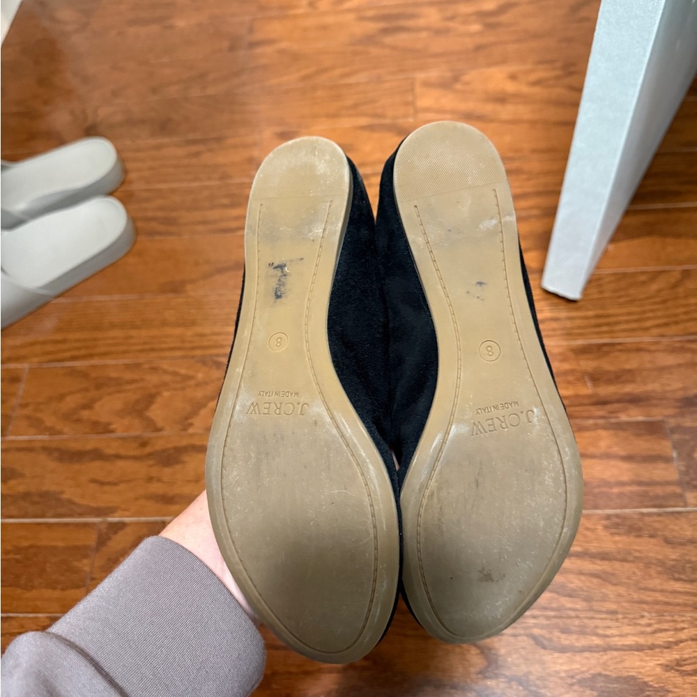 J. Crew Black Suede Ballet Flats - Picture 5 of 8